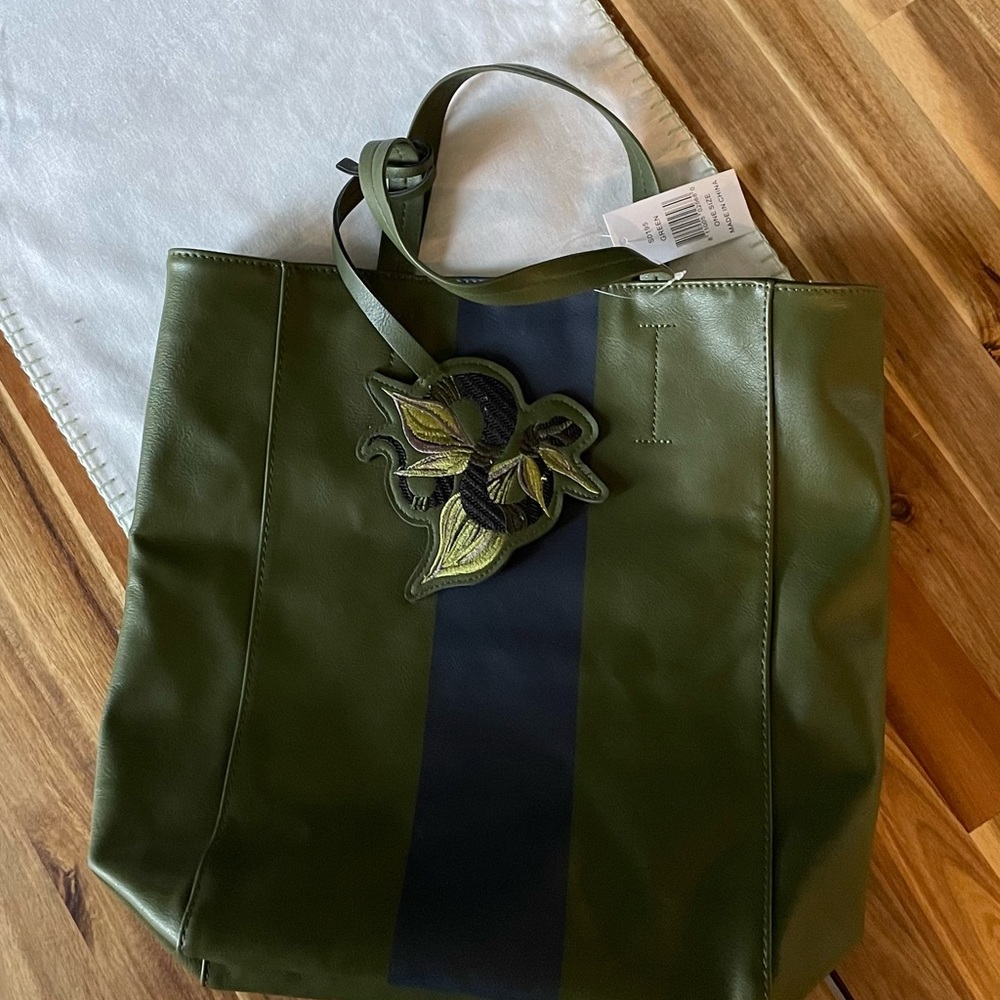 Saks Tote Bag Green